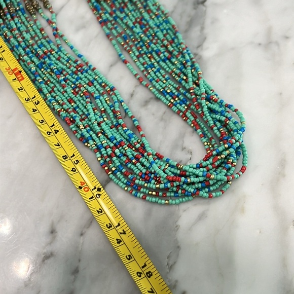 Multi-Strand Turquoise Necklace - Picture 8 of 8
